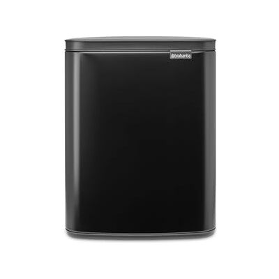 Brabantia Bo Abfalleimer 12L Abfalleimer, stilvoll & praktisch Leicht öffnender, sanft schließender Deckel Hygienisch, platzsparend Transportgriff Bad, Heimbüro, Schlafzimmer Mattschwarz Brabantia Bo Abfalleimer 12L Abfalleimer, stilvoll & praktisch Leicht öffnender, sanft schließender Deckel Hygienisch, platzsparend Transportgriff Bad, Heimbüro, Schlafzimmer Mattschwarz
