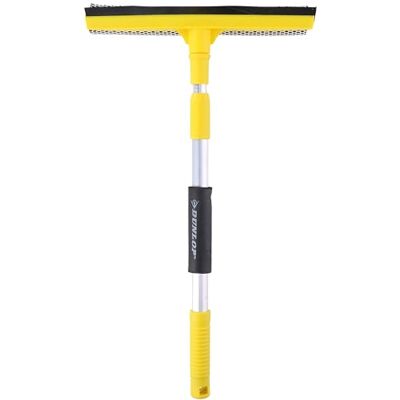Dunlop Fensterabzieher mit Stiel Teleskop 43-68 cm Abzieher/Schwamm Gelb Dunlop Fensterabzieher mit Stiel Teleskop 43-68 cm Abzieher/Schwamm Gelb