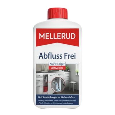 Mellerud Abfluss Frei Kraftreiniger Aktivchlor 1,0 l Mellerud Abfluss Frei Kraftreiniger Aktivchlor 1,0 l