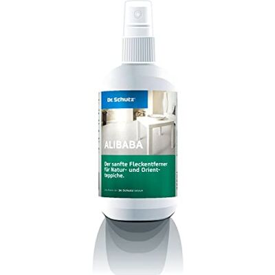 Dr. Schutz Alibaba 200 ml Fleckentferner für Naturteppiche und Orientteppiche Fleckenentferner für wasserlösliche Flecken farb- und faserschonend Dr. Schutz Alibaba 200 ml Fleckentferner für Naturteppiche und Orientteppiche Fleckenentferner für wasserlösliche Flecken farb- und faserschonend