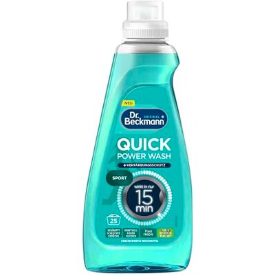 Dr. Beckmann Quick Power Wash Sport Bekämpft schlechte Gerüche 800 ml Dr. Beckmann Quick Power Wash Sport Bekämpft schlechte Gerüche 800 ml