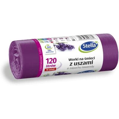 Stella McCartney STELLA 023882 Müllbeutel mit Henkeln 120 l Stark 10 Stück Lavendelduft Müllsack Mülltüte Abfallsäcke für Den Hausmüll Büro aus LDPE-Folie Hergestellt Farbe: Lavendel/Violette Stella McCartney STELLA 023882 Müllbeutel mit Henkeln 120 l Stark 10 Stück Lavendelduft Müllsack Mülltüte Abfallsäcke für Den Hausmüll Büro aus LDPE-Folie Hergestellt Farbe: Lavendel/Violette