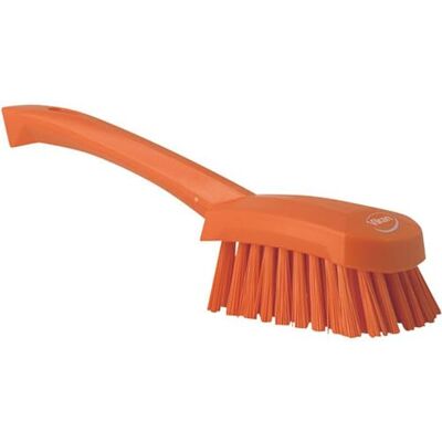 Vikan Hygiene Spülbürste Mit kurzem Griff Harte Borsten Orange Vikan Hygiene Spülbürste Mit kurzem Griff Harte Borsten Orange
