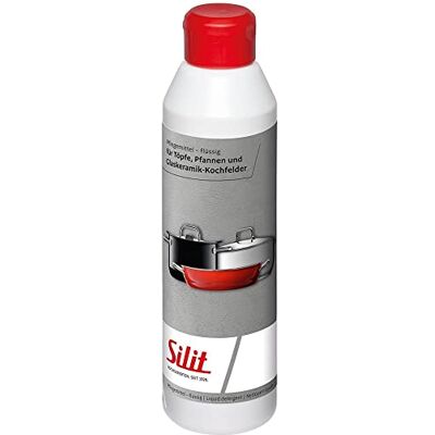 Silit Reiniger, Intensiv-Reiniger für Töpfe, Pfannen und Glaskeramik-Kochfelder, Topfreiniger 250 ml Silit Reiniger, Intensiv-Reiniger für Töpfe, Pfannen und Glaskeramik-Kochfelder, Topfreiniger 250 ml