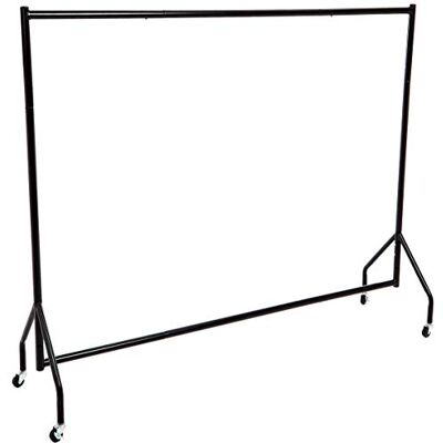 Amazon Basics Kleiderständer, 1,82 x 1,52 m, Schwarz Amazon Basics Kleiderständer, 1,82 x 1,52 m, Schwarz