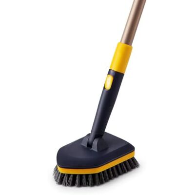 Yocada Tub Tile Scrubber Brush 2 in 1 Reinigungsbürste 58 Zoll Verstellbare Teleskopstange Steife Borsten Scheuerschwämme für die Reinigung Badezimmer Küche WC Wand Wanne Fliesen Spüle NonScratch Grey Yocada Tub Tile Scrubber Brush 2 in 1 Reinigungsbürste 58 Zoll Verstellbare Teleskopstange Steife Borsten Scheuerschwämme für die Reinigung Badezimmer Küche WC Wand Wanne Fliesen Spüle NonScratch Grey