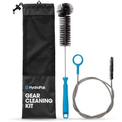 HydraPak Gear Cleaning Kit – Borsten- und Drahtbürsten-Set – frei von BPA und PVC – reinigt Trinktanks und Trinkblasen sowie Wasserbehälter HydraPak Gear Cleaning Kit – Borsten- und Drahtbürsten-Set – frei von BPA und PVC – reinigt Trinktanks und Trinkblasen sowie Wasserbehälter