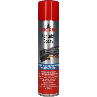 NIGRIN Kontakt-Spray für Elektronik, zur Reinigung und Schutz von elektronischen Kontakten, 400 ml NIGRIN Kontakt-Spray für Elektronik, zur Reinigung und Schutz von elektronischen Kontakten, 400 ml