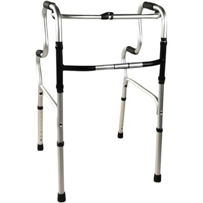 Mobiclinic ®, Gehhilfe, Klappbar, Pórtico, Höhenverstellbar, Ergonomischer Griff, Anti-Rutsch-Matten, Leichtgewicht, Bis zu 100 kg, Aluminium, Grau Mobiclinic ®, Gehhilfe, Klappbar, Pórtico, Höhenverstellbar, Ergonomischer Griff, Anti-Rutsch-Matten, Leichtgewicht, Bis zu 100 kg, Aluminium, Grau