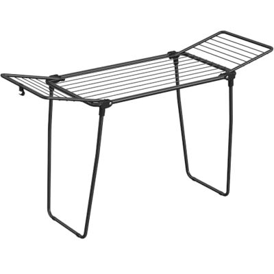 SONGMICS Wäscheständer, Standtrockner 47 x 150 x 91 cm, Flügelwäscheständer, Flügelwäschetrockner platzsparend, Metall, für Kleidung, Handtücher, tintenschwarz LLR520BH01 SONGMICS Wäscheständer, Standtrockner 47 x 150 x 91 cm, Flügelwäscheständer, Flügelwäschetrockner platzsparend, Metall, für Kleidung, Handtücher, tintenschwarz LLR520BH01
