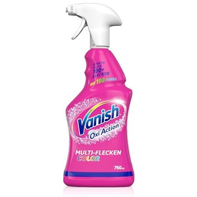 Vanish Oxi Action Vorwaschspray Color – 1 x 750 ml – Effektiv gegen 100+ Arten von Flecken – Fleckenentferner für die Vorbehandlung bunter Wäsche Vanish Oxi Action Vorwaschspray Color – 1 x 750 ml – Effektiv gegen 100+ Arten von Flecken – Fleckenentferner für die Vorbehandlung bunter Wäsche