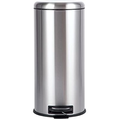 Amazon Basics Edelstahl 30L Step Mülleimer - Mülleimer Amazon Basics Edelstahl 30L Step Mülleimer - Mülleimer
