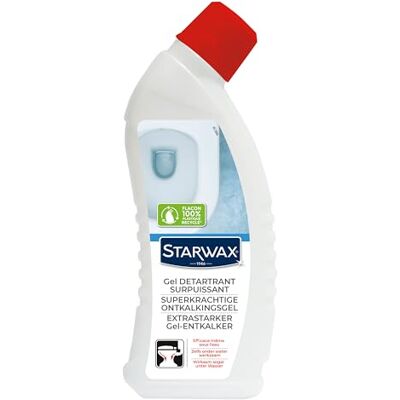 STARWAX Kraftvoller Gel-Entkalker und Reiniger WC und Klärgruben Entkalkt gründlich Wirksam auch unter Wasser Konzentrierte Formel - 750 ml STARWAX Kraftvoller Gel-Entkalker und Reiniger WC und Klärgruben Entkalkt gründlich Wirksam auch unter Wasser Konzentrierte Formel - 750 ml