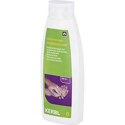 Kerbl 151193 Handreiniger mit Reibekörper aus Maismehl, 500ml, 595 g Kerbl 151193 Handreiniger mit Reibekörper aus Maismehl, 500ml, 595 g