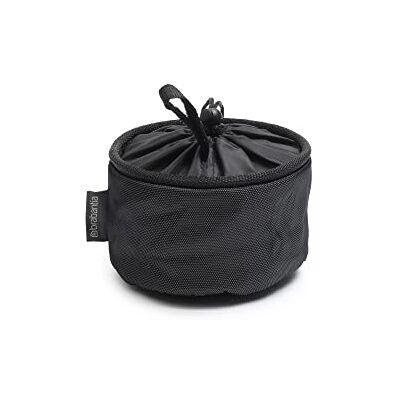 Brabantia Wäscheklammerbeutel Hält Bis zu 75 Wäscheklammern mit Kordel Befestigung am Wäscheständer, an der Wäscheleine oder an der Hose Aufbewahrungsbehälter Matt Black 16 x 16 x 16 cm Brabantia Wäscheklammerbeutel Hält Bis zu 75 Wäscheklammern mit Kordel Befestigung am Wäscheständer, an der Wäscheleine oder an der Hose Aufbewahrungsbehälter Matt Black 16 x 16 x 16 cm