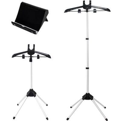 Shouken Handheld-Kleiderständer, stehender Stoffdampfer, Kleiderbügel, faltbarer Kleidungsstück, Wäscheständer, Dampfbügelmaschinen-Zubehörhalterung, Halterung für Dampfbügelmaschinen Shouken Handheld-Kleiderständer, stehender Stoffdampfer, Kleiderbügel, faltbarer Kleidungsstück, Wäscheständer, Dampfbügelmaschinen-Zubehörhalterung, Halterung für Dampfbügelmaschinen