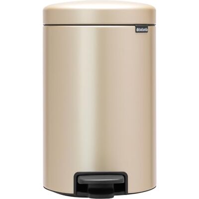 Brabantia Mülleimer, Stahl, Metallic Gold, 12L Brabantia Mülleimer, Stahl, Metallic Gold, 12L