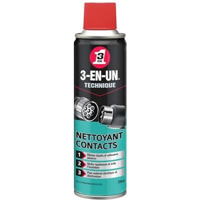 3-IN-ONE WD 40 Company 029 Reinigungsmittel für Kontakte 250 ml 3-IN-ONE WD 40 Company 029 Reinigungsmittel für Kontakte 250 ml