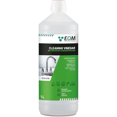 Chemical Ecosolutions EQM ECO-216 Essig Reiniger 10º 1L 100% Natürlich Entkalker Leistungsstarker Mehrzweck-Haushaltsreiniger Chemical Ecosolutions EQM ECO-216 Essig Reiniger 10º 1L 100% Natürlich Entkalker Leistungsstarker Mehrzweck-Haushaltsreiniger