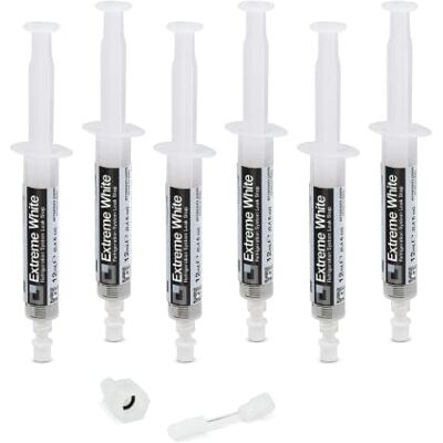 ERRECOM EXTREME WHITE 6 x 12ml Kältemittelleckstopp für Kühlschränke mit luftdichtem Kompressor und R600 R290 R134a inklusive SAE 1/4 Adapter ERRECOM EXTREME WHITE 6 x 12ml Kältemittelleckstopp für Kühlschränke mit luftdichtem Kompressor und R600 R290 R134a inklusive SAE 1/4 Adapter