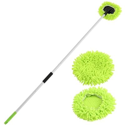 Yocada Autowaschbürsten-Set, Chenille-Mikrofaser, Auto-Waschmopp-Handschuh mit langem Griff, kratzfrei, für Auto-Reinigungsbürste, Pflege, LKW, Wohnmobil, SUV, Boot, Windschutzscheibe, Fenster mit 1 Yocada Autowaschbürsten-Set, Chenille-Mikrofaser, Auto-Waschmopp-Handschuh mit langem Griff, kratzfrei, für Auto-Reinigungsbürste, Pflege, LKW, Wohnmobil, SUV, Boot, Windschutzscheibe, Fenster mit 1