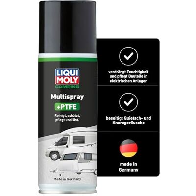 Liqui Moly Camping Multispray 200 ml Korrosionsschutz/Rostlöser Art.-Nr.: 21813 Liqui Moly Camping Multispray 200 ml Korrosionsschutz/Rostlöser Art.-Nr.: 21813