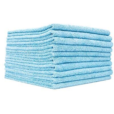 The Rag Company (10 Pack Edgeless 300 16 x 16 Mikrofasertuch, Frottee, Blau) The Rag Company (10 Pack Edgeless 300 16 x 16 Mikrofasertuch, Frottee, Blau)