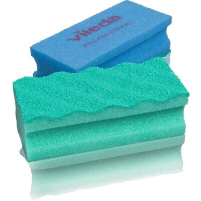 Vileda Professional PUR Active SchwammProfi – Kratzfreier Schwamm grün, 10er Pack, für empfindliche Oberflächen, Edelstahl, Glas, Keramik, Teflon, aktive Reinigungstechnologie, HACCP‑Farbcodierung Vileda Professional PUR Active SchwammProfi – Kratzfreier Schwamm grün, 10er Pack, für empfindliche Oberflächen, Edelstahl, Glas, Keramik, Teflon, aktive Reinigungstechnologie, HACCP‑Farbcodierung