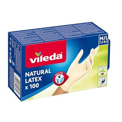 Vileda Multi Latex Einmaldhandschuhe ungepudert M/L 100er Pack Vileda Multi Latex Einmaldhandschuhe ungepudert M/L 100er Pack