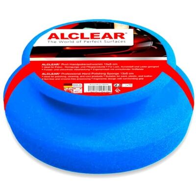 ALCLEAR 5713050M Handpolierschwamm – Polierschwamm Auto für Lackpflege & Versiegelung – weiches Pad zum Auftragen von Politur & Wachs – lackschonend, waschbar & wiederverwendbar – Made in Germany ALCLEAR 5713050M Handpolierschwamm – Polierschwamm Auto für Lackpflege & Versiegelung – weiches Pad zum Auftragen von Politur & Wachs – lackschonend, waschbar & wiederverwendbar – Made in Germany