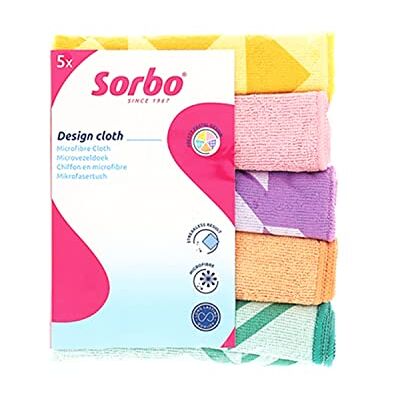 Sorbo 5 Stück Extra Große Mikrofaser Reinigungstücher, Mehrzweck-Reinigungstücher, Streifenfrei, Super Saugfähig und Waschbar Tuch Duster Geeignet für Autoreinigung, Haus, Küche, Fenster Sorbo 5 Stück Extra Große Mikrofaser Reinigungstücher, Mehrzweck-Reinigungstücher, Streifenfrei, Super Saugfähig und Waschbar Tuch Duster Geeignet für Autoreinigung, Haus, Küche, Fenster