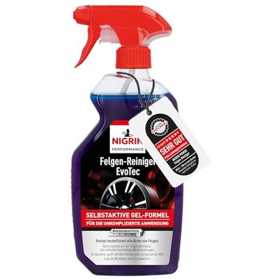 Nigrin EvoTec Felgen-Reiniger - Selbstaktiv, pH-neutral Nigrin EvoTec Felgen-Reiniger - Selbstaktiv, pH-neutral
