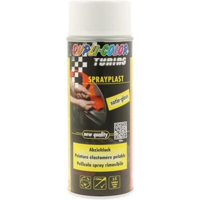 DUPLI-COLOR 388057 Sprayplast weiß seidenglänzend 400 ml DUPLI-COLOR 388057 Sprayplast weiß seidenglänzend 400 ml