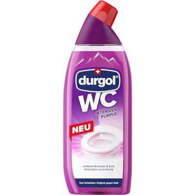 Durgol WC Reiniger Intensive Purple mit frischem Duft Reinigt, schützt und pflegt die Toilette Toilettenreiniger Urinstein & Kalk Klo-Reiniger flüssig Urinsteinentferner & Kalkentferner 750ml Durgol WC Reiniger Intensive Purple mit frischem Duft Reinigt, schützt und pflegt die Toilette Toilettenreiniger Urinstein & Kalk Klo-Reiniger flüssig Urinsteinentferner & Kalkentferner 750ml