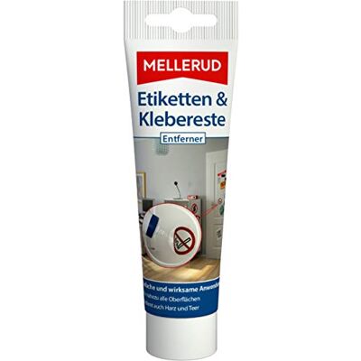 Mellerud Etiketten & Klebereste Entferner 1 x 75ml Wirkungsvolles Reinigungsmittel zum Entfernen von Aufklebern und Etiketten auf nahezu Allen Oberflächen Mellerud Etiketten & Klebereste Entferner 1 x 75ml Wirkungsvolles Reinigungsmittel zum Entfernen von Aufklebern und Etiketten auf nahezu Allen Oberflächen