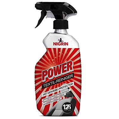 NIGRIN POWER Textil-Reiniger für Auto Innenraum, mit Gewebe-Protector, reinigt gründlich, geruchsauffrischend, 500 ml NIGRIN POWER Textil-Reiniger für Auto Innenraum, mit Gewebe-Protector, reinigt gründlich, geruchsauffrischend, 500 ml