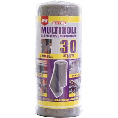Mafra Multiroll All Purpose Microfiber, 30 Vorgeschnittene Tücher 30×40 cm, Wiederverwendbar, Hohe Saugkraft und Sanftheit, Ideal für Autos, Motorräder, Werkstätten, Profi-Reinigung und Haushalt Mafra Multiroll All Purpose Microfiber, 30 Vorgeschnittene Tücher 30×40 cm, Wiederverwendbar, Hohe Saugkraft und Sanftheit, Ideal für Autos, Motorräder, Werkstätten, Profi-Reinigung und Haushalt