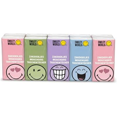SMILEYWORLD 100 Tücher ® Taschentücher – Extra Stark & Ultraweich 4-lagig Praktische Taschentuch-Packung (10 PACK) SMILEYWORLD 100 Tücher ® Taschentücher – Extra Stark & Ultraweich 4-lagig Praktische Taschentuch-Packung (10 PACK)