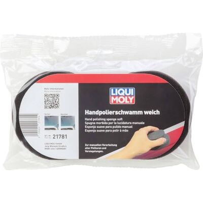 Liqui Moly Lackpflege Handpolierschwamm weich, Art.-Nr. 21781 I 2 Polierpads zur leichten manuellen Verarbeitung von Polituren & Versiegelungen I Polierschwamm aus feinporigem Schaumstoff I 10 cm ? Liqui Moly Lackpflege Handpolierschwamm weich, Art.-Nr. 21781 I 2 Polierpads zur leichten manuellen Verarbeitung von Polituren & Versiegelungen I Polierschwamm aus feinporigem Schaumstoff I 10 cm ?