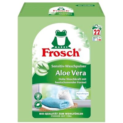 Frosch Aloe Vera Sensitiv-Waschpulver 3,432 kg Frosch Aloe Vera Sensitiv-Waschpulver 3,432 kg