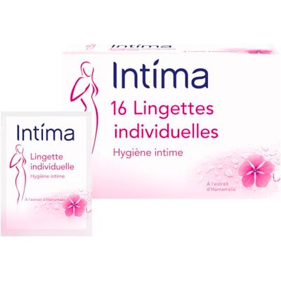 Intima Hamamelis Reinigungstücher, 2 Packungen mit je 16 Tüchern Intima Hamamelis Reinigungstücher, 2 Packungen mit je 16 Tüchern