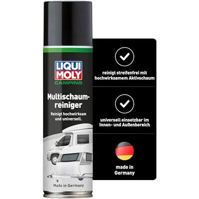 Liqui Moly Camping Multischaumreiniger 300 ml Reinigung/Pflege/Wartung Art.-Nr.: 21812 Liqui Moly Camping Multischaumreiniger 300 ml Reinigung/Pflege/Wartung Art.-Nr.: 21812