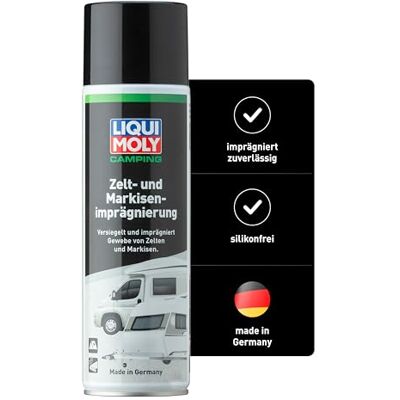 Liqui Moly Camping Zelt- und Markisenimprägnierung 500 ml Reinigung/Pflege/Wartung Art.-Nr.: 21815 Liqui Moly Camping Zelt- und Markisenimprägnierung 500 ml Reinigung/Pflege/Wartung Art.-Nr.: 21815