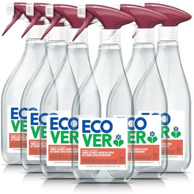 ECOVER Küchenreiniger-Spray, Backofen- und Herdreiniger, effektiver Fettlöser gegen Schmutz, 6er Pack, 6 x 500 ml ECOVER Küchenreiniger-Spray, Backofen- und Herdreiniger, effektiver Fettlöser gegen Schmutz, 6er Pack, 6 x 500 ml