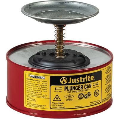 Justrite 10108 Sparanfeuchter 0.9L 18.5cm x 14.3cm Rot Justrite 10108 Sparanfeuchter 0.9L 18.5cm x 14.3cm Rot