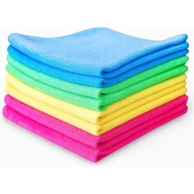 Glart H4488 Mikrofasertücher 3er Set 40x40 cm bunt – 600 GSM, saugstark, fusselfrei, waschbar, streifenfreie Reinigung für Küche, Bad, WC, Büro, Auto, Haushalt, hygienisch, mehrfach nutzbar, flauschig Glart H4488 Mikrofasertücher 3er Set 40x40 cm bunt – 600 GSM, saugstark, fusselfrei, waschbar, streifenfreie Reinigung für Küche, Bad, WC, Büro, Auto, Haushalt, hygienisch, mehrfach nutzbar, flauschig