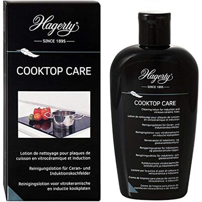 Hagerty Cooktop Care Kochfeldreiniger Effektive Pflege-Lotion für Glaskeramik- und Induktionskochfelder, Kräftiger Ceranfeldreiniger mit Diatomeenerde, Herd-Reiniger mit Schutzwirkung, 250 ml Hagerty Cooktop Care Kochfeldreiniger Effektive Pflege-Lotion für Glaskeramik- und Induktionskochfelder, Kräftiger Ceranfeldreiniger mit Diatomeenerde, Herd-Reiniger mit Schutzwirkung, 250 ml