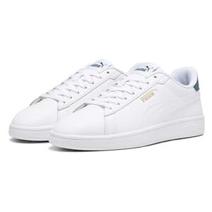 Puma Smash 3.0 L Unisex Sneaker , White Malachite Gold, 40.5 EU Puma Smash 3.0 L Unisex Sneaker , White Malachite Gold, 40.5 EU