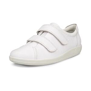 Ecco Damen Soft 2.0 Klettverschluss Weiß 41 Ecco Damen Soft 2.0 Klettverschluss Weiß 41