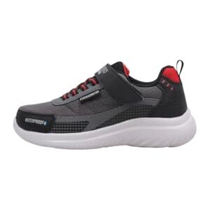 Skechers Bounder 2.0 Aqua Pace-Sneaker für Jungen, Schwarz-anthrazitfarbenes Synthetik-Textil mit rotem Rand, 13 UK Child Skechers Bounder 2.0 Aqua Pace-Sneaker für Jungen, Schwarz-anthrazitfarbenes Synthetik-Textil mit rotem Rand, 13 UK Child